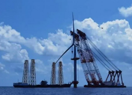 鋼絲繩電動葫蘆開創海上風機吊運先河